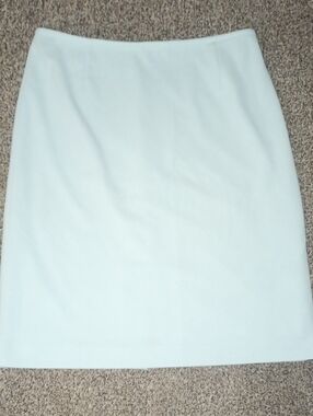 Preston & York White Pencil Skirt